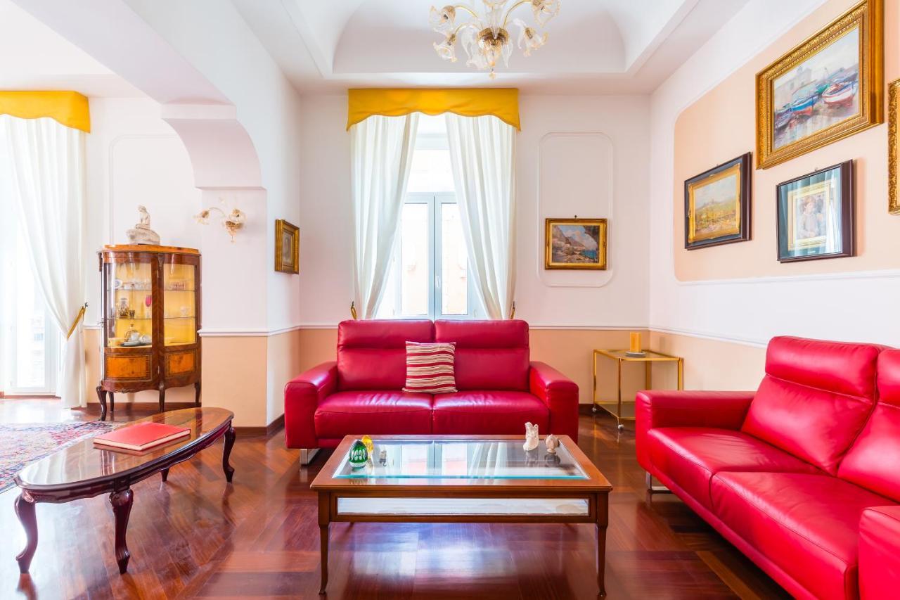 Grand Classic Apartment At San Martino By Napoliapartments Exteriör bild